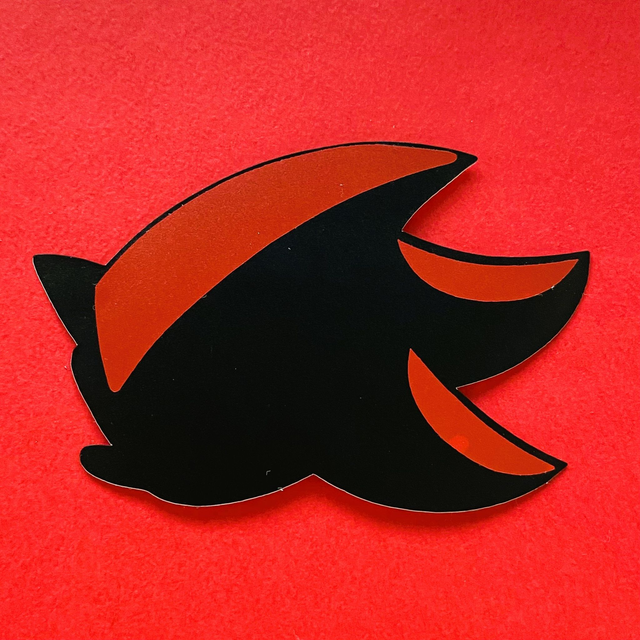 STH: shadow bust (vinyl sticker)