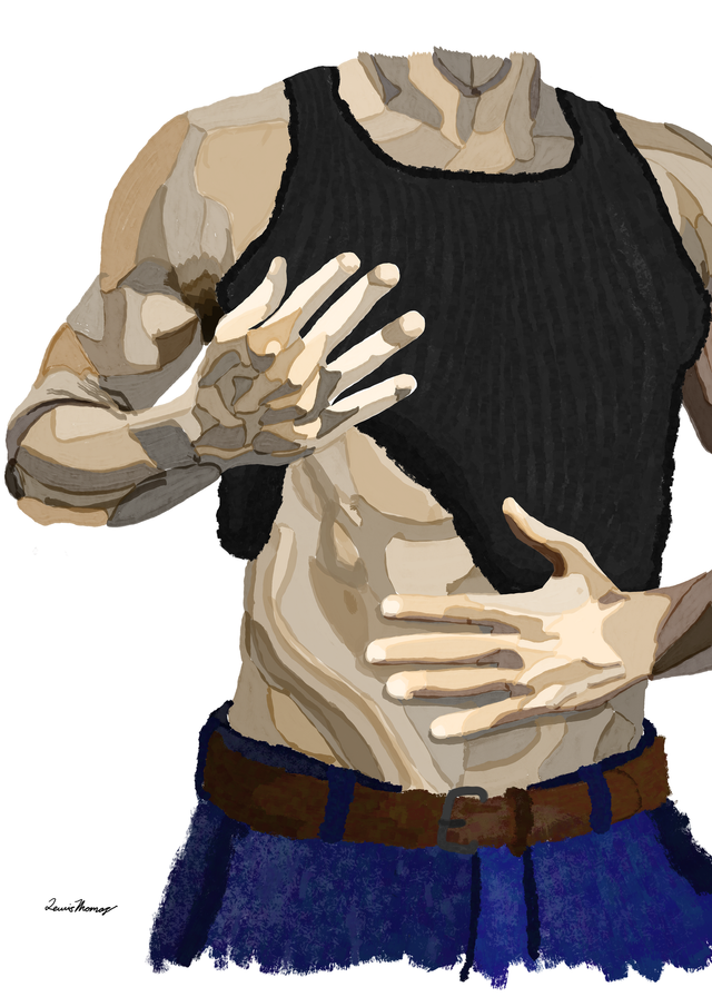 What lies beneath - giclée