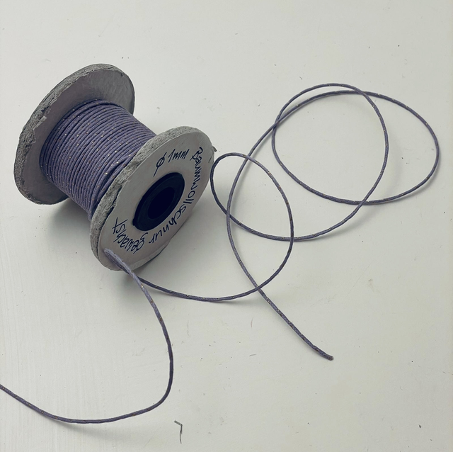 Schnur lila 1mm/25m