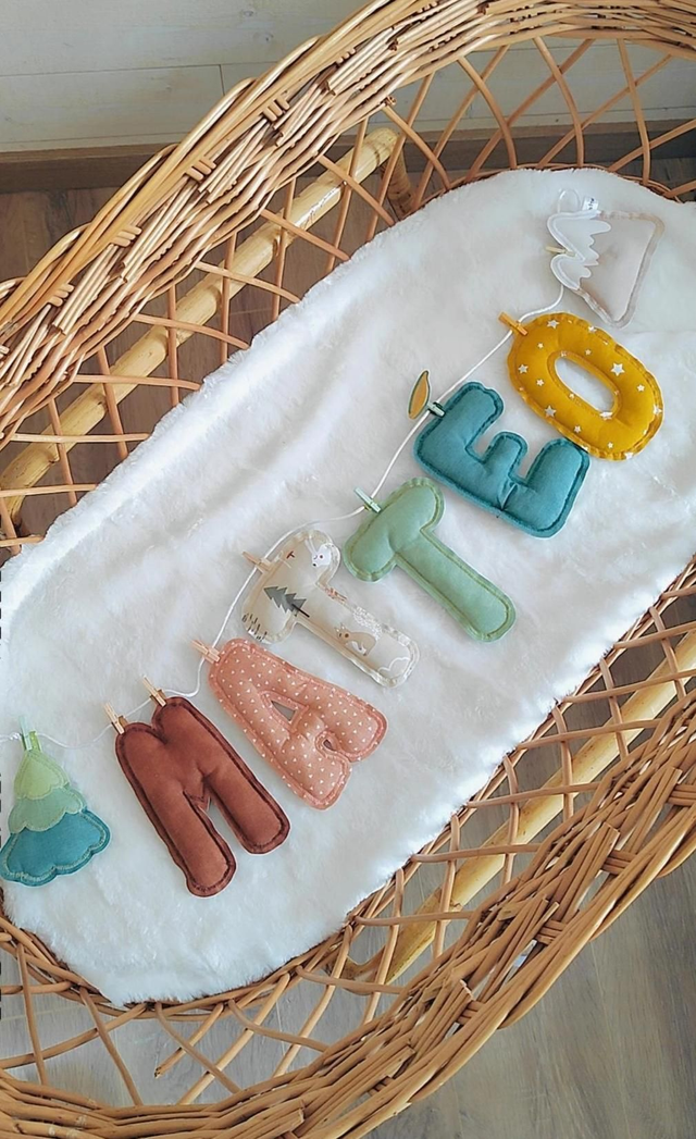 Guirlande prénom modèle MATTEO