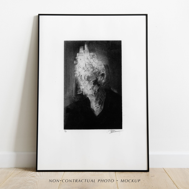 Fine art etching / Not framed / Portrait XVII