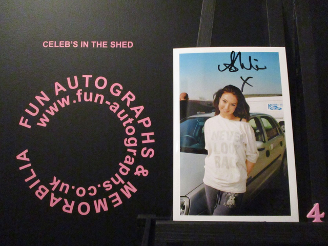 Ashlie Walker Authentic Autographed 6x4 Our Facing White Border Photograph (A4)