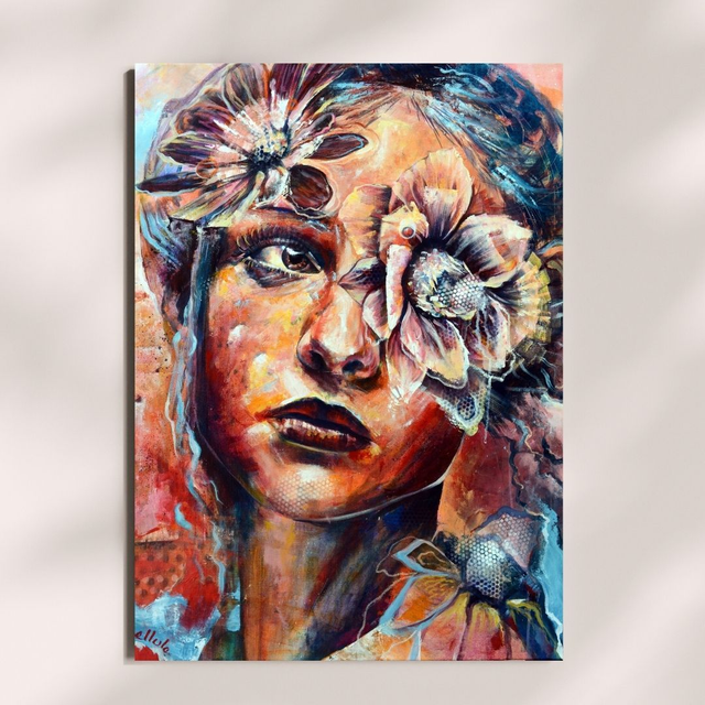 Reproduction d’art A3 sur papier photo – « Espérance » – Bellule Art