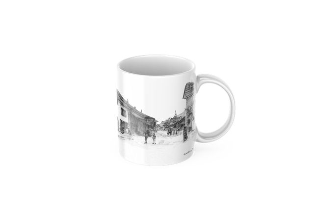 Mug en céramique, 330 ml. - selon cartes du Groupe Choral Intyamon
