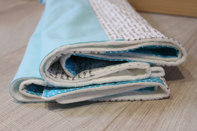 Couverture patchwork 90x70cm