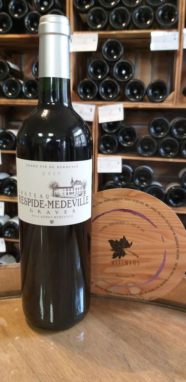 Château Respide 2017 - Rouge Sec Tranquille - Gonet-Médeville (Julie Gonet-Médeville)