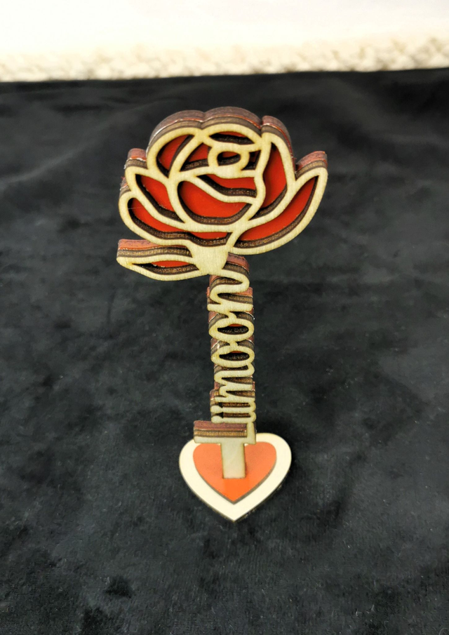 Rose prénom au choix