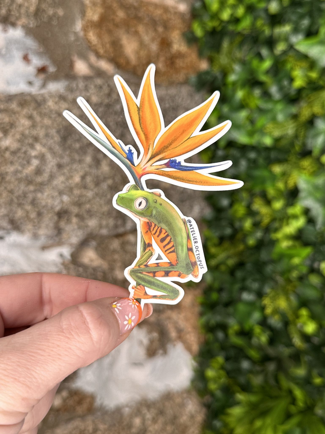 Sticker Frog's Paradise