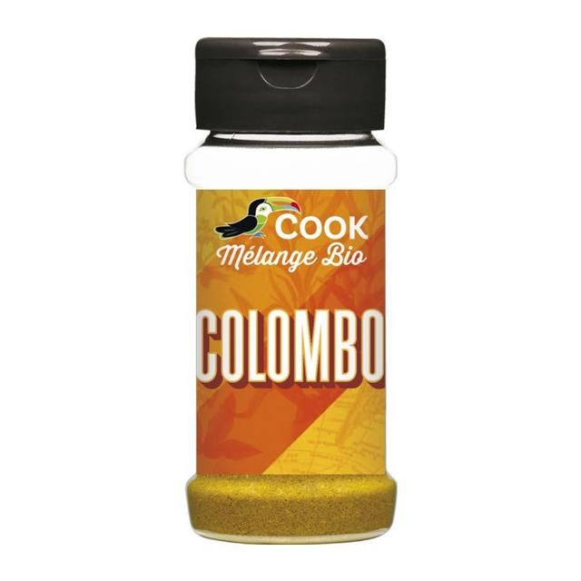 Mélange Colombo Bio 35g Cook | Épices Antillaises Douces