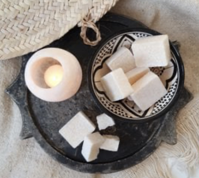 Amberblokje White Jasmine