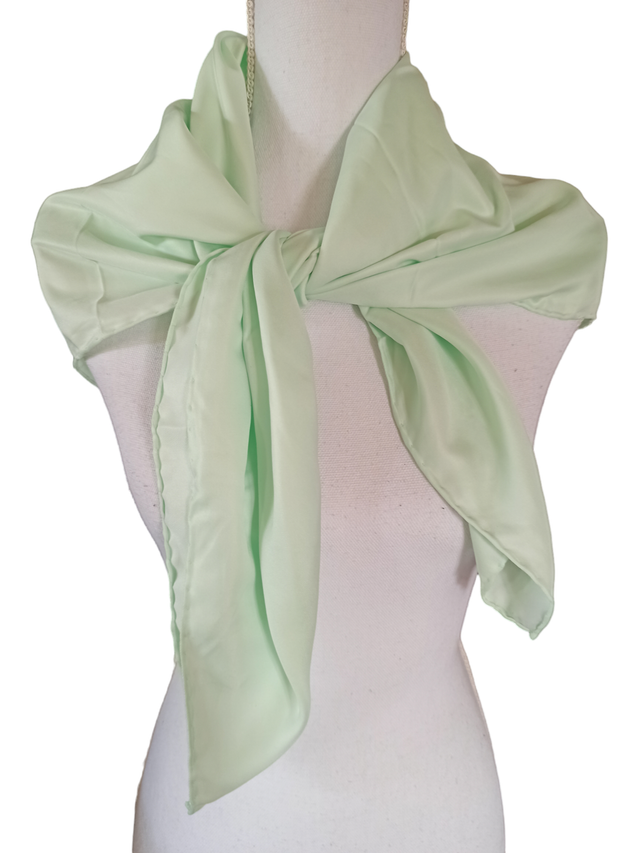 Foulard vert clair (Orkide)