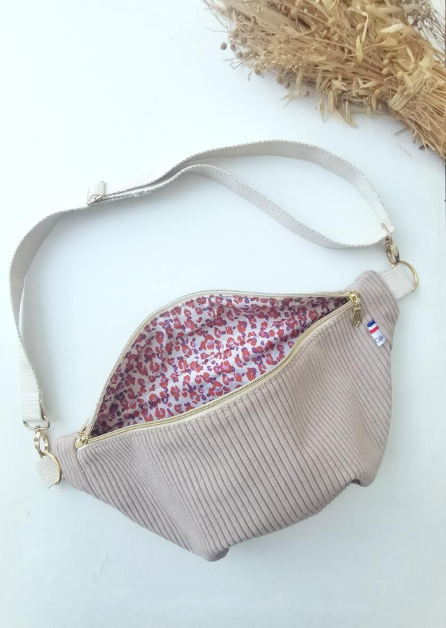 Banane LOUISE velour crème 