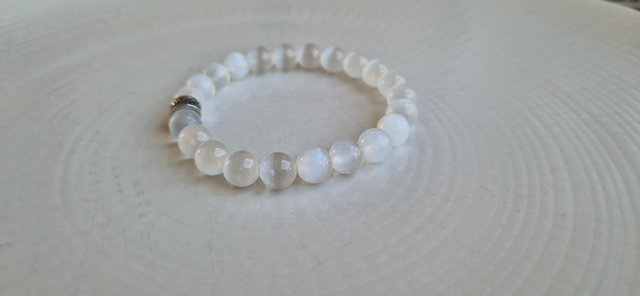 Bracelet SÉLENITE 8mm