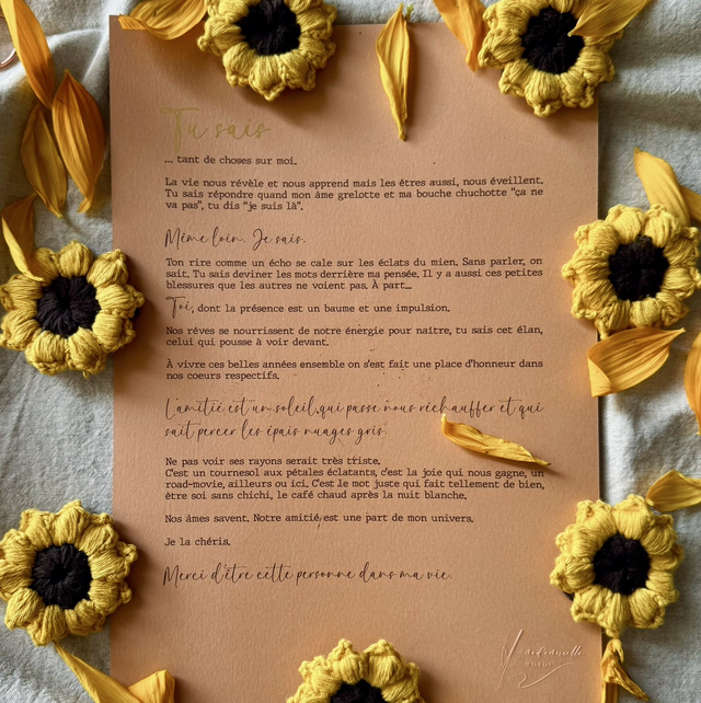 Duo « Amitié » avec Handmade Sol