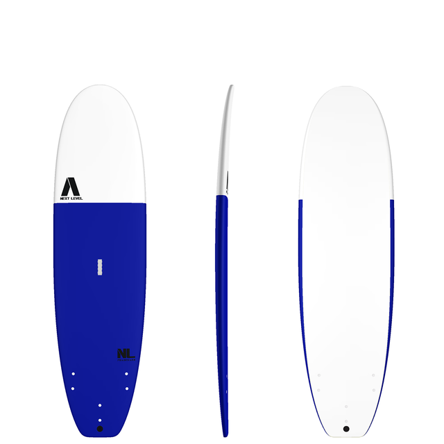 7&#039;0 NEXT LEVEL Soft Surfboard Blue