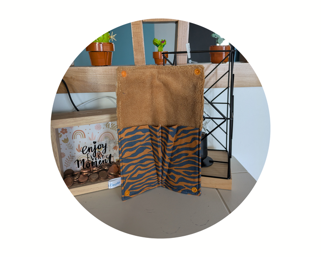 Etui à brosses à dents léopard 