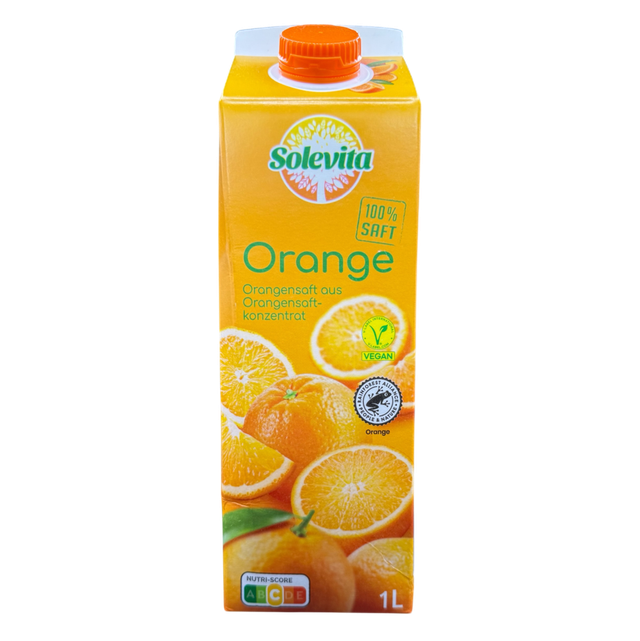 Solevita Orangensaft 1 l 