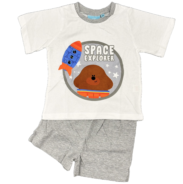 Boys Hey Duggee Shorts Pyjama Set 2-5 Years