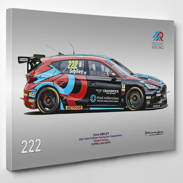 C240408 Cupra Leon NGTC BTCC24 RESTART SMILEY #222