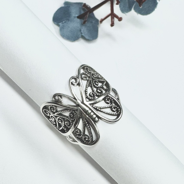 Anel borboleta (envelhecida )