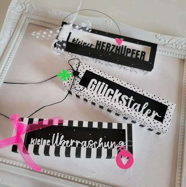 Kleine Rechteckige Box für Schriftstanzen (195) Hersteller: Farbton-Design GmbH