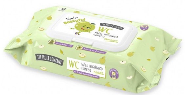 Lingette WC parfum pomme