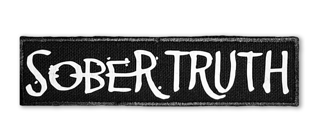SOBER TRUTH LOGO PATCH (Quer) 