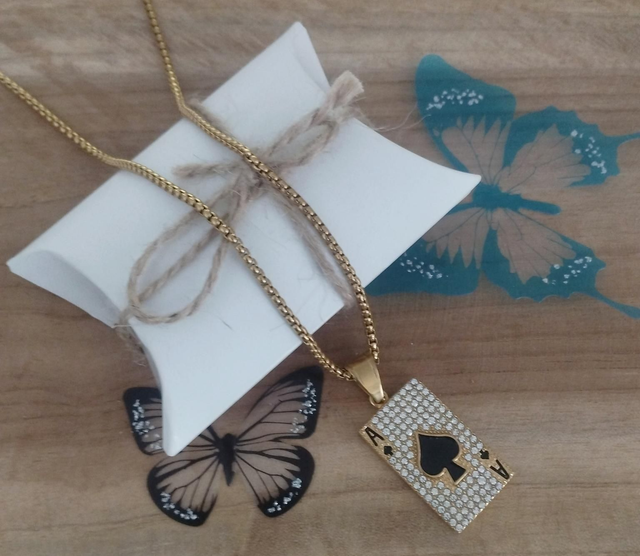 Collier As de pique 