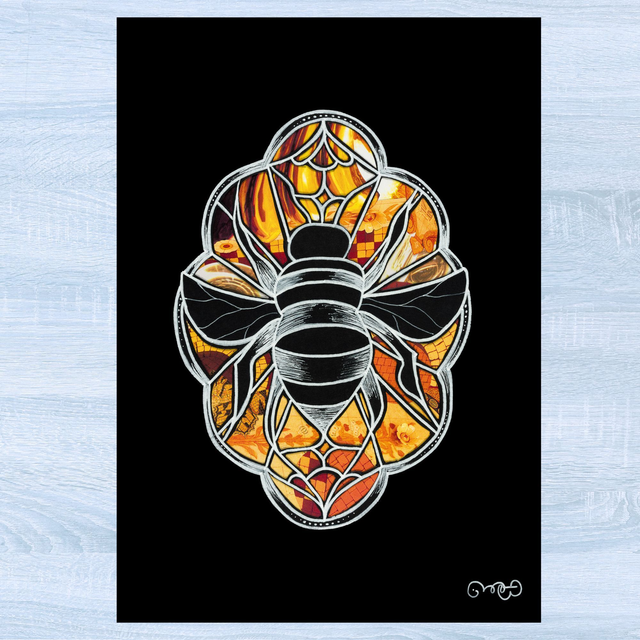 Cristal d'ambre - Tirage d'art 60 x 80 cm