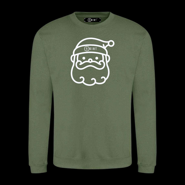 Skint Until March Sweatshirt [Military Green] Pre - Order