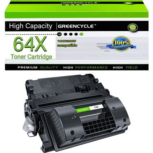 Toner Compatível HP 64X (CC364X) Preto - Alto Rendimento