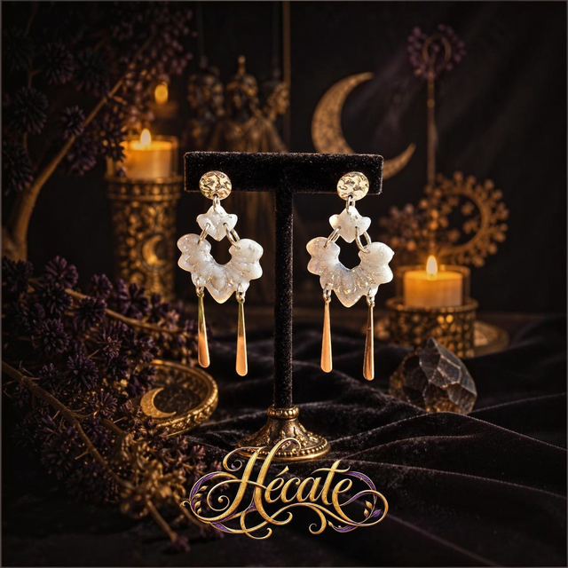 Boucles d'oreilles Eclat Lunaire