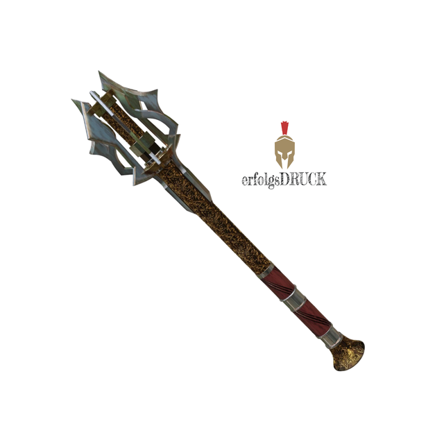 BG - Minthara Cosplay - Xyanyde Mace | passend für Baldurs Gate 3 Cosplay | 3D Druck | Replikat Replica | Fan-Art Prop
