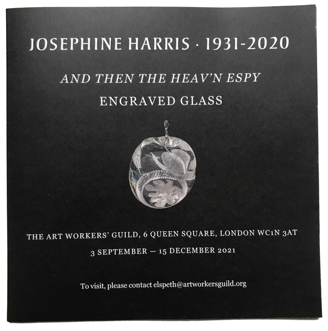 And then the Heav'n Espy Engraved Glass - Josephine Harris 1931 - 2020