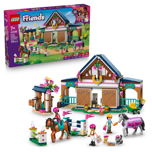 LEGO 42688 Friends Pferdestall und Reitschule