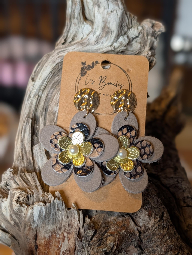 Boucles d'oreilles Collection Marguerite m050
