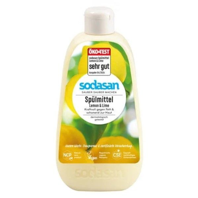 Sodasan Geschirrspülmittel Lemon, 500ml Flasche