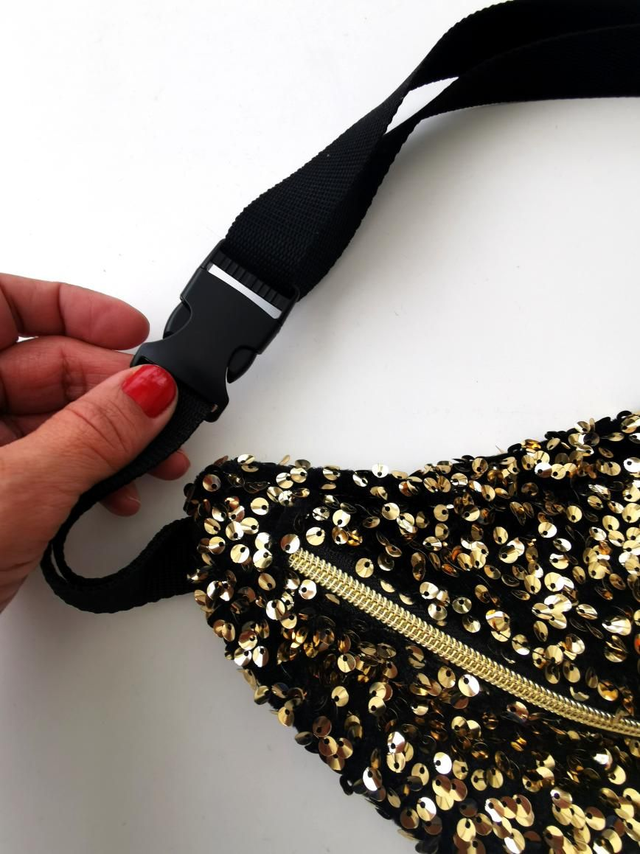 Banane LOUISE sequin or