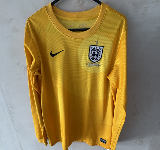 England Goalkeeper Away Shirt 2013 James 1 