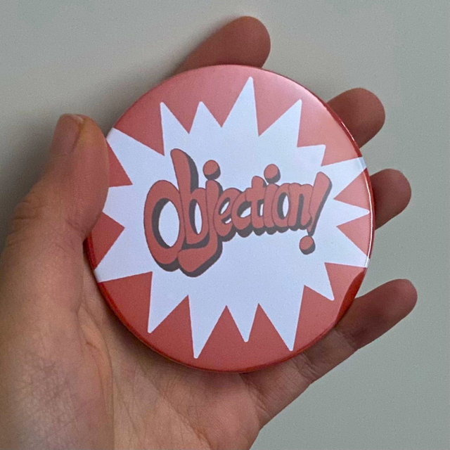 AA: objection (button large)