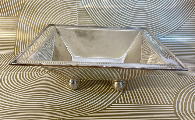 Coupe métal argenté
