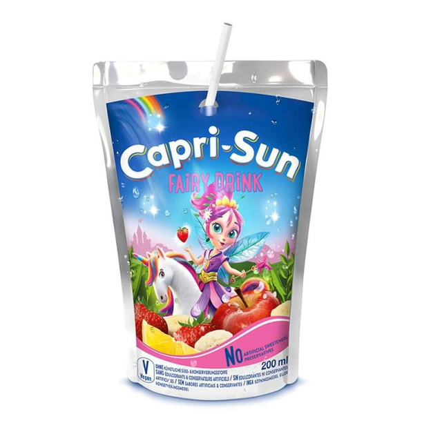 Capri-Sun Fairy Drink Banane / Pomme / Citron / Fraise 200ml