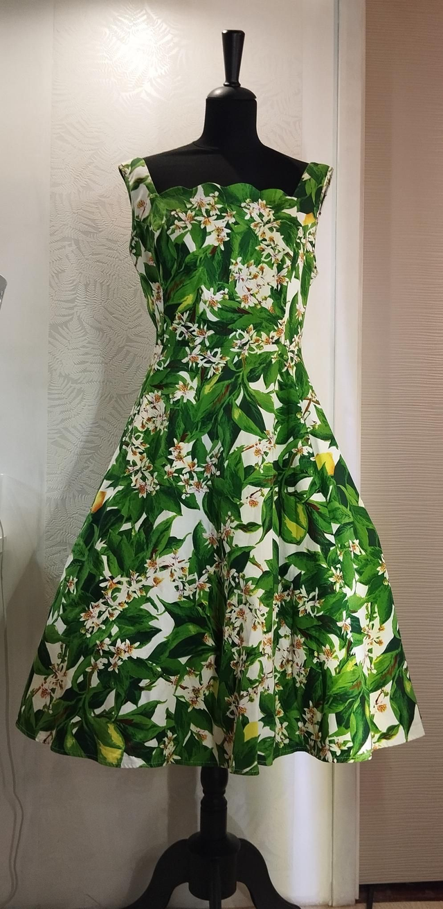 Robe Hearts Roses Floral Day T44/46