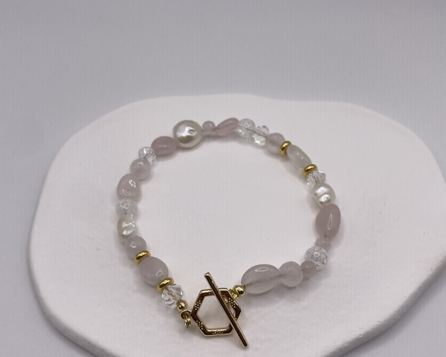 ROSE - Rosenquarz Armband