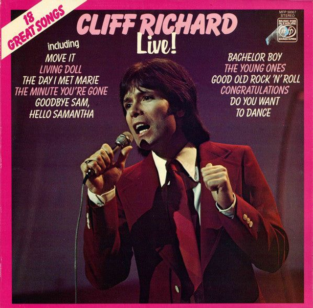 Cliff Richard - Live! (LP)
