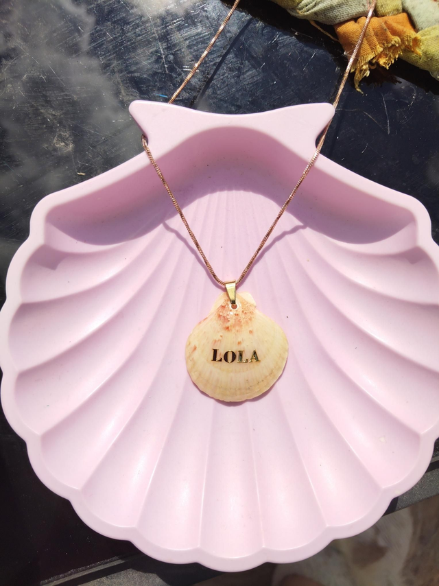 Collier prénom Lola