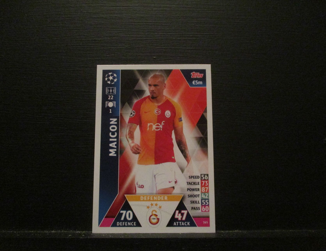 MAICON - UEFA Champions League Match Attax 2018/19 Original Trading Card #365