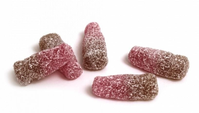 Fizzy Cherry Cola Bottles