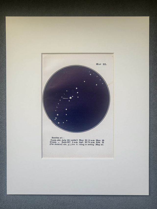 Star Chart - Libra, Scorpio