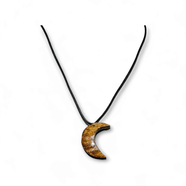 Crescent necklace pendant 